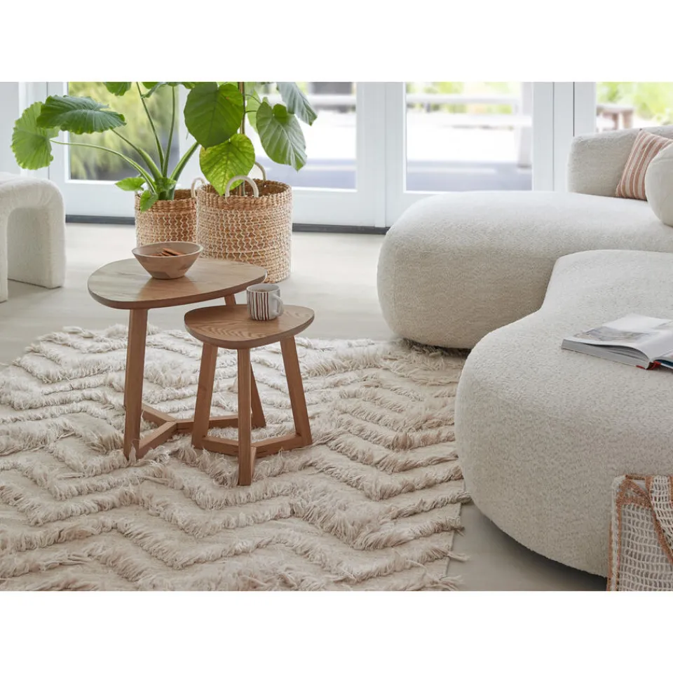 Kwantum Vloerkleden|Vloerkleden Woonkamer|Vloerkleed Isham Beige 160x230 Cm