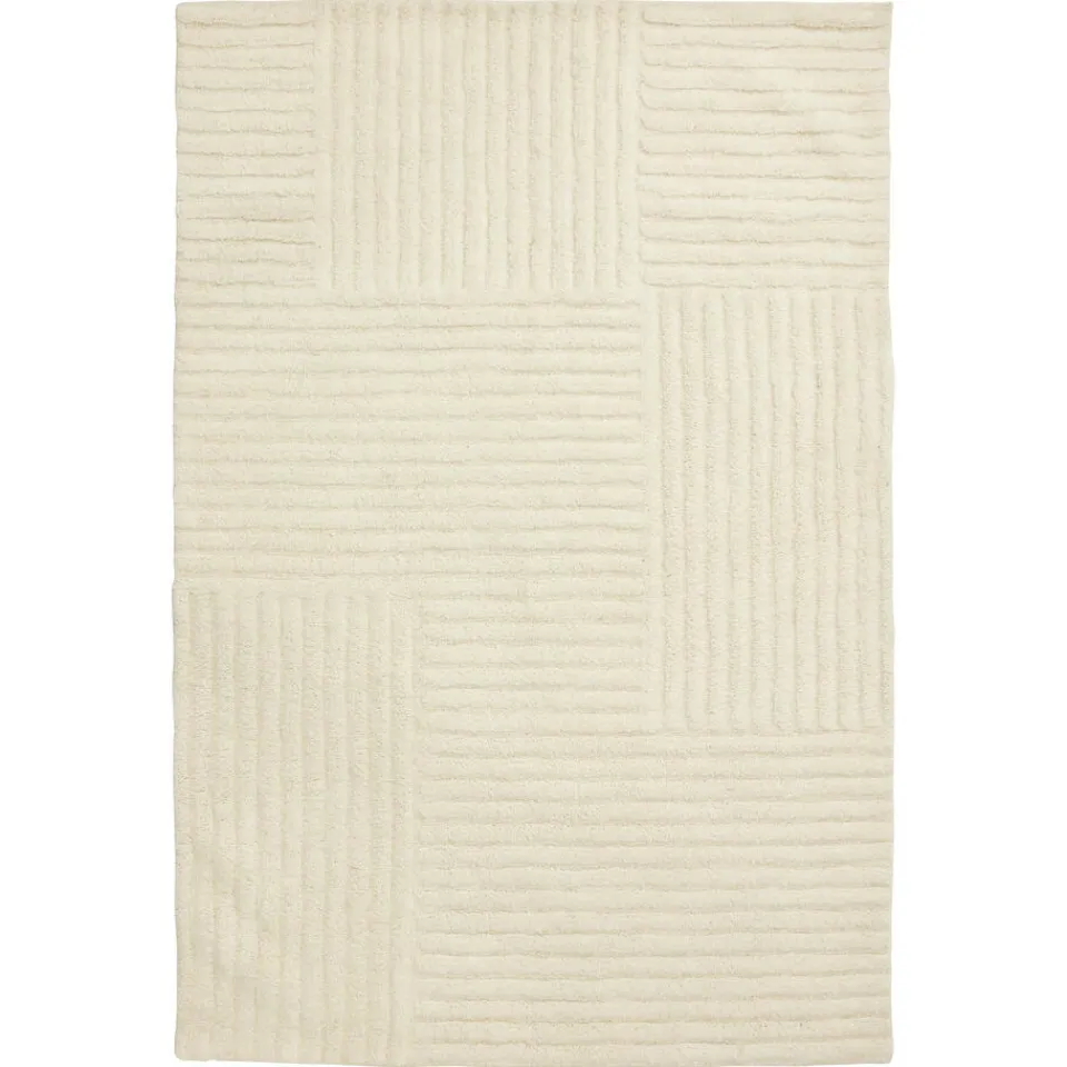 Kwantum Vloerkleden|Vloerkleden Woonkamer|Vloerkleed Juneau Off-White - 190x280 Cm
