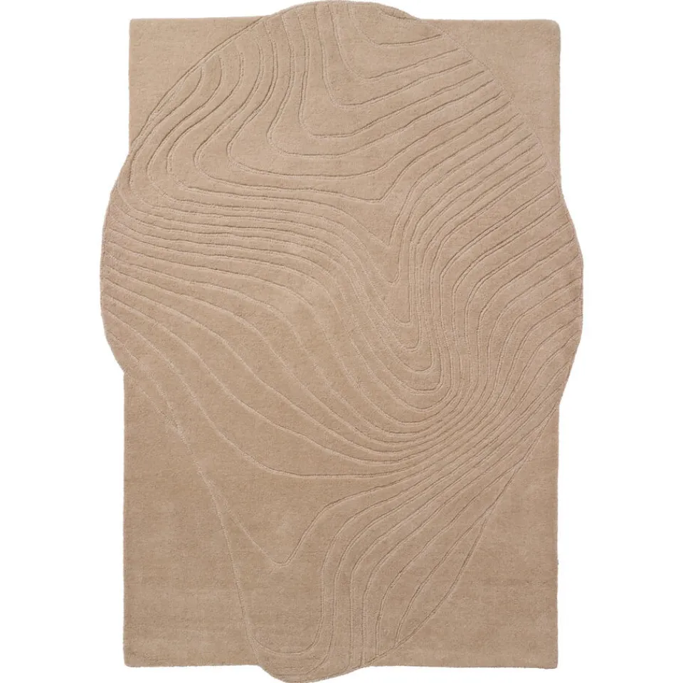 Kwantum Vloerkleden Woonkamer|Vloerkleden Kinderkamer|Vloerkleed Lanai Beige 160x230 Cm