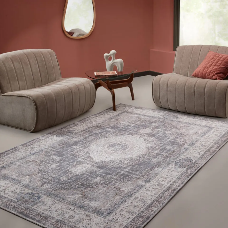 Kwantum Vloerkleden|Vloerkleden Woonkamer|Vloerkleed Palermo Zand