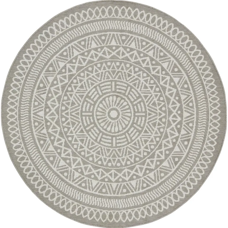 Kwantum Vloerkleden|Buitenkleden|Vloerkleed Rino Grijs