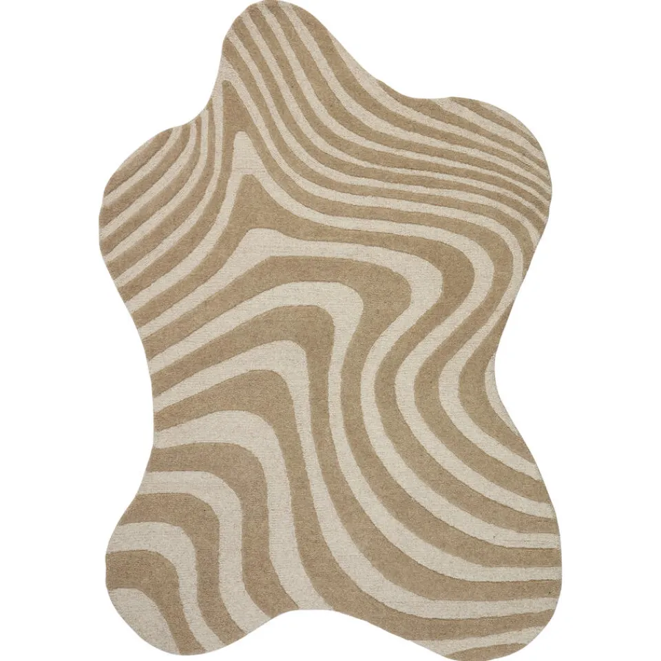 Kwantum Vloerkleden Kinderkamer|Vloerkleed Sandbank Zand 160x230 Cm