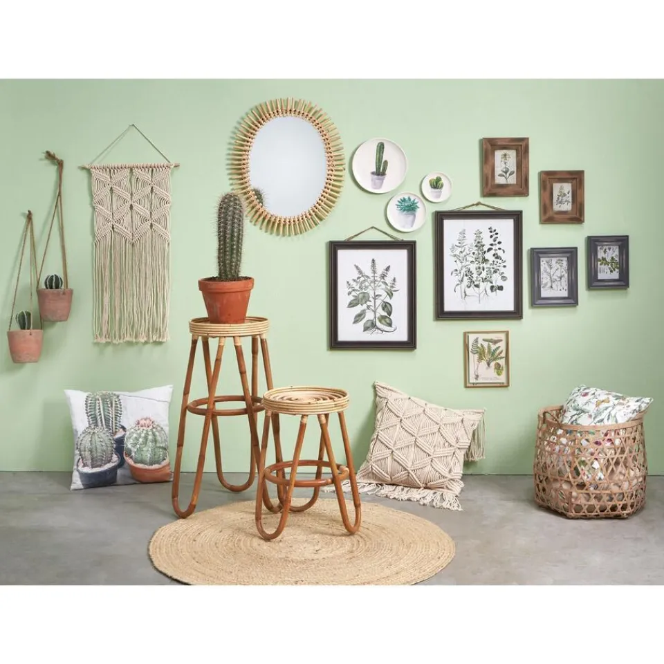 Kwantum Vloerkleden|Buitenkleden|Vloerkleed Solis Naturel - Ø 100 Cm