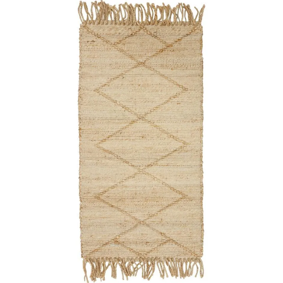 Kwantum Vloerkleden|Vloerkleden Woonkamer|Vloerkleed Walker Naturel 60x120 Cm