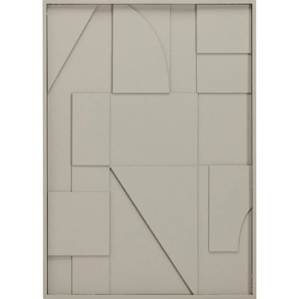 Kwantum Wanddecoratie|Wanddecoratie Laval Taupe