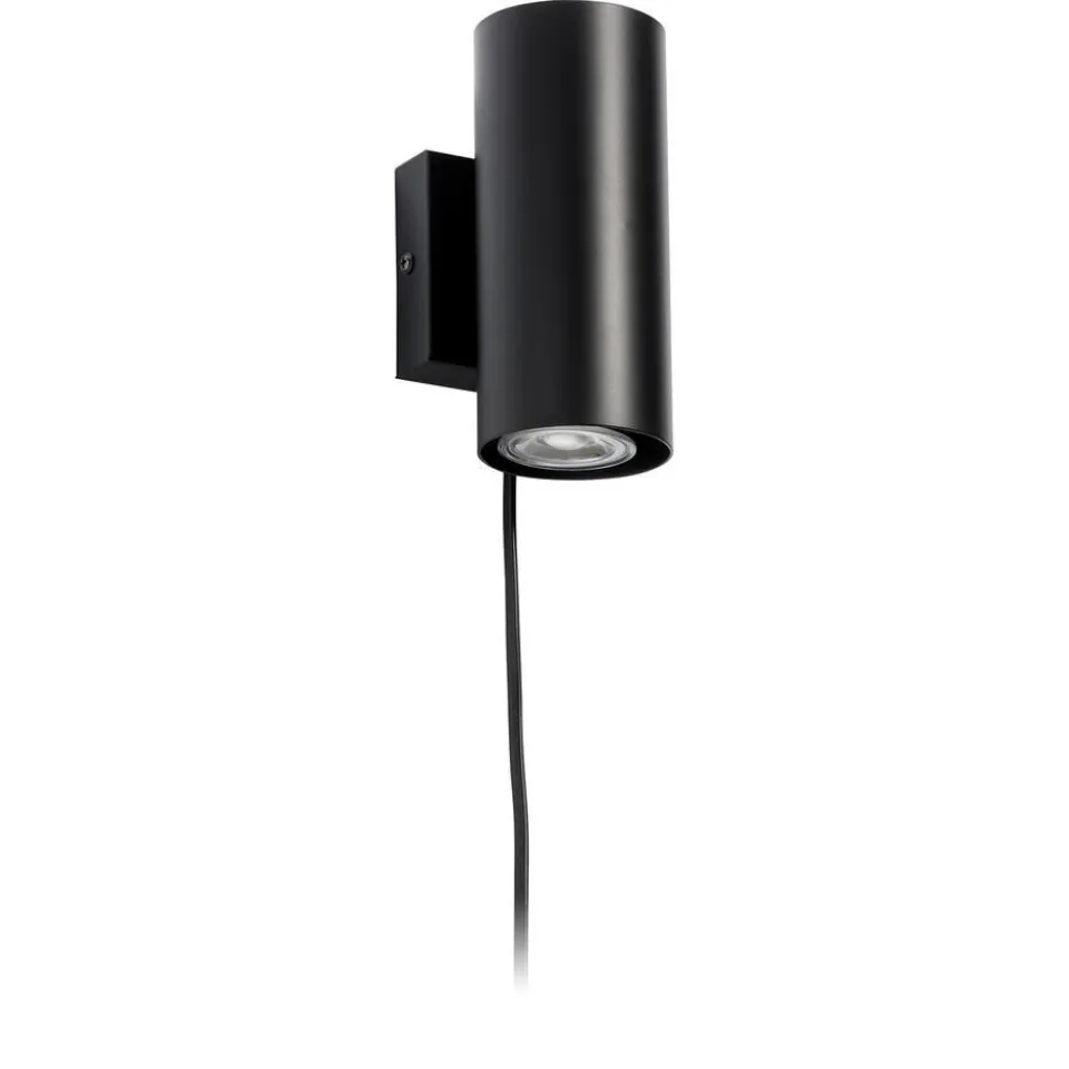 Kwantum Wandlampen|Wandlamp Alpan Zwart