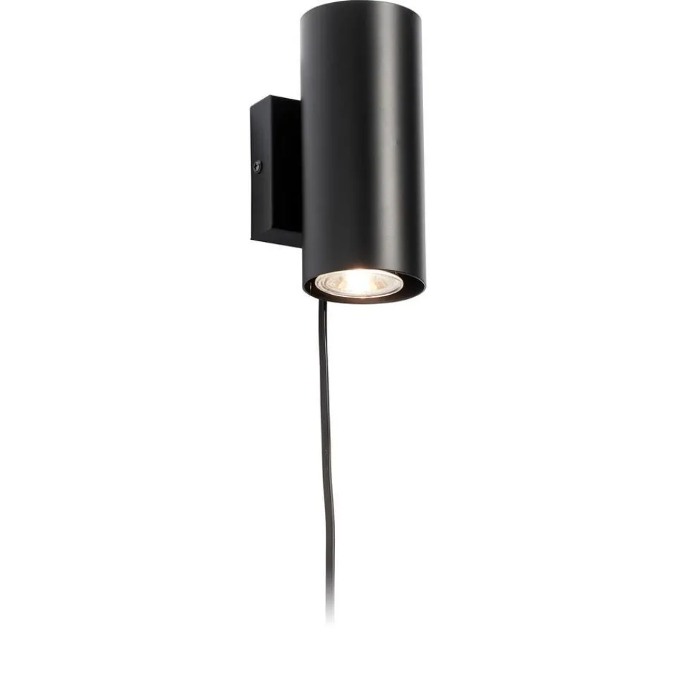 Kwantum Wandlampen|Wandlamp Alpan Zwart