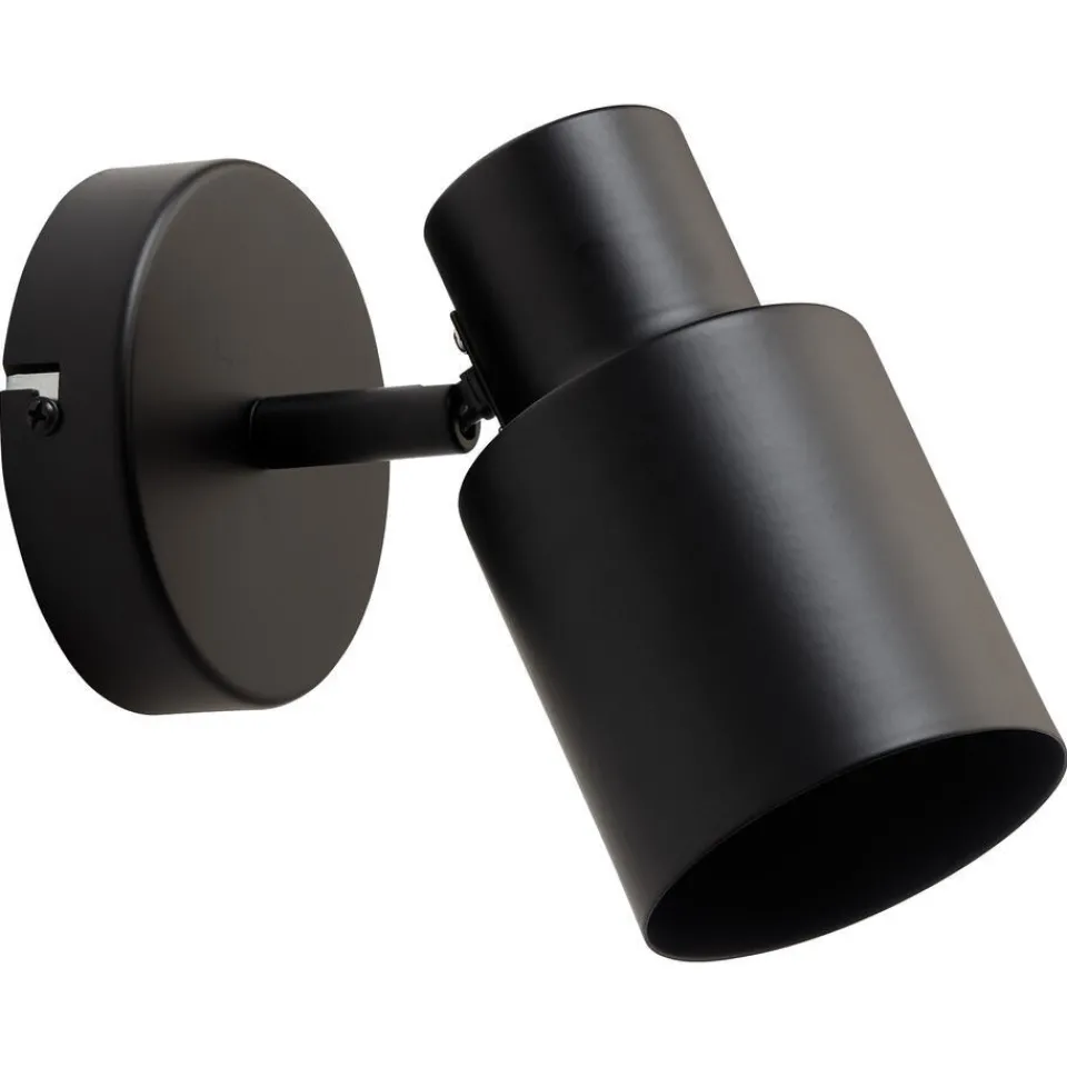 Kwantum Spots|Wandlampen|Wandlamp Ziva Zwart