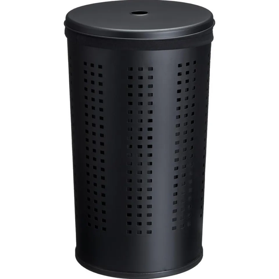 Kwantum Wasmanden|Wasmand Metaal Zwart - 45 Liter