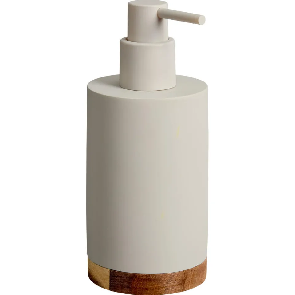Kwantum Badkameraccessoires|Zeepdispenser Acacia Lichtgrijs